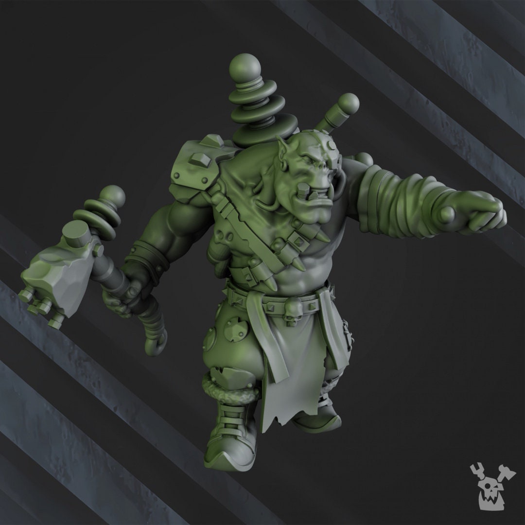 Tech Boy Resin Miniature Figure product image