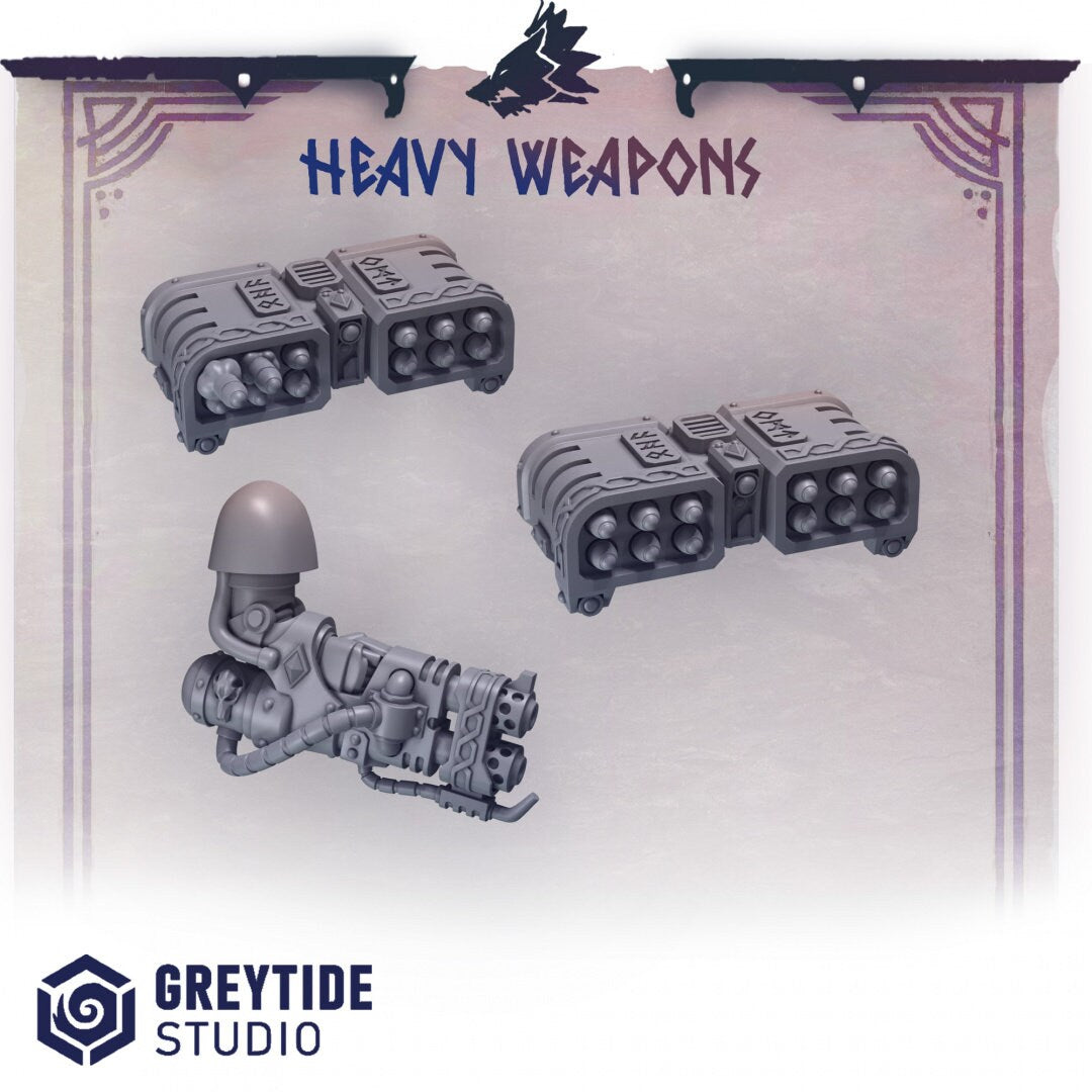 Heavy Weapons x6 Resin Upgrade Parts product image