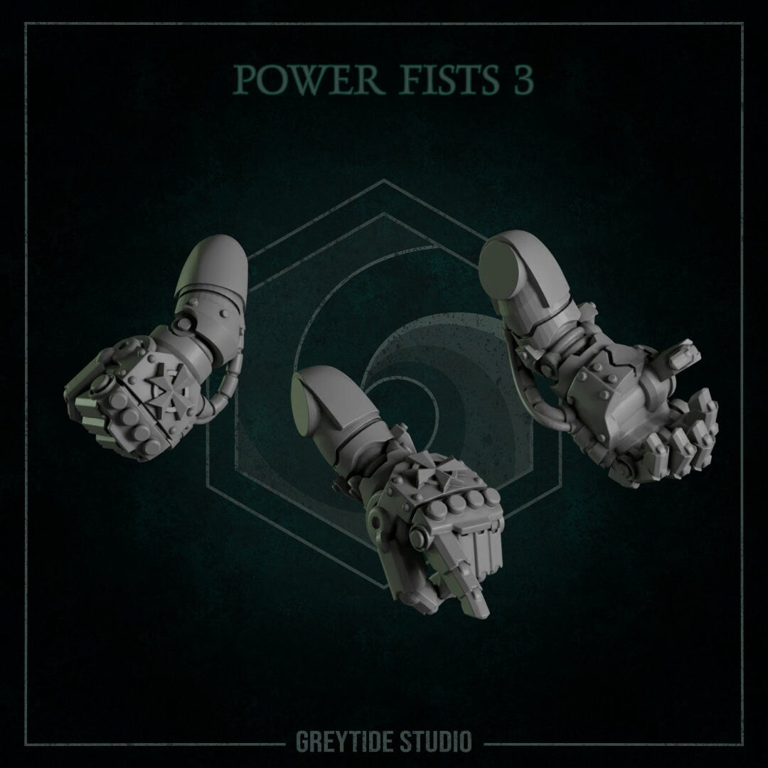 Templar Cross Fists x6 Resin Upgrade Parts product image