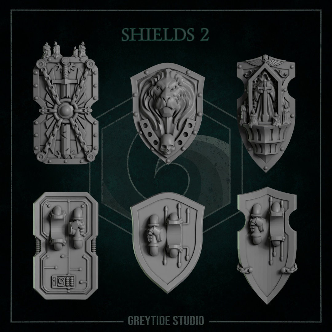 Angelic Shields x6 Resin Upgrade Parts product image