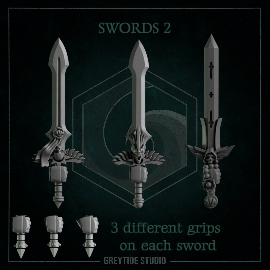 Angel Wing Swords x9 Resin Upgrade Parts product image