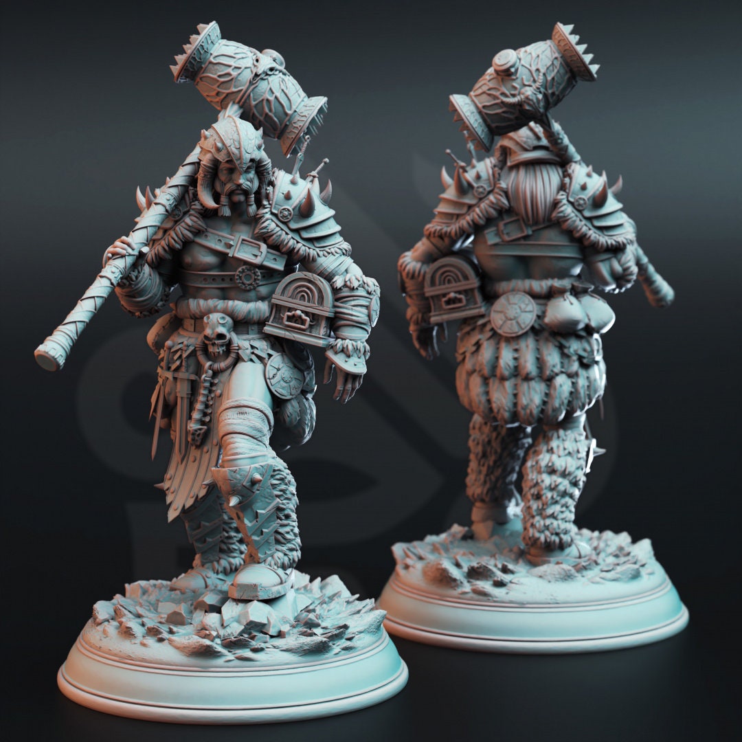 Snow Giants Resin Miniatures Set alternate view 5