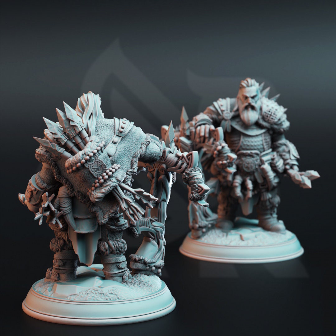 Monster Slayer Ranger Resin Boss Miniature alternate view 2