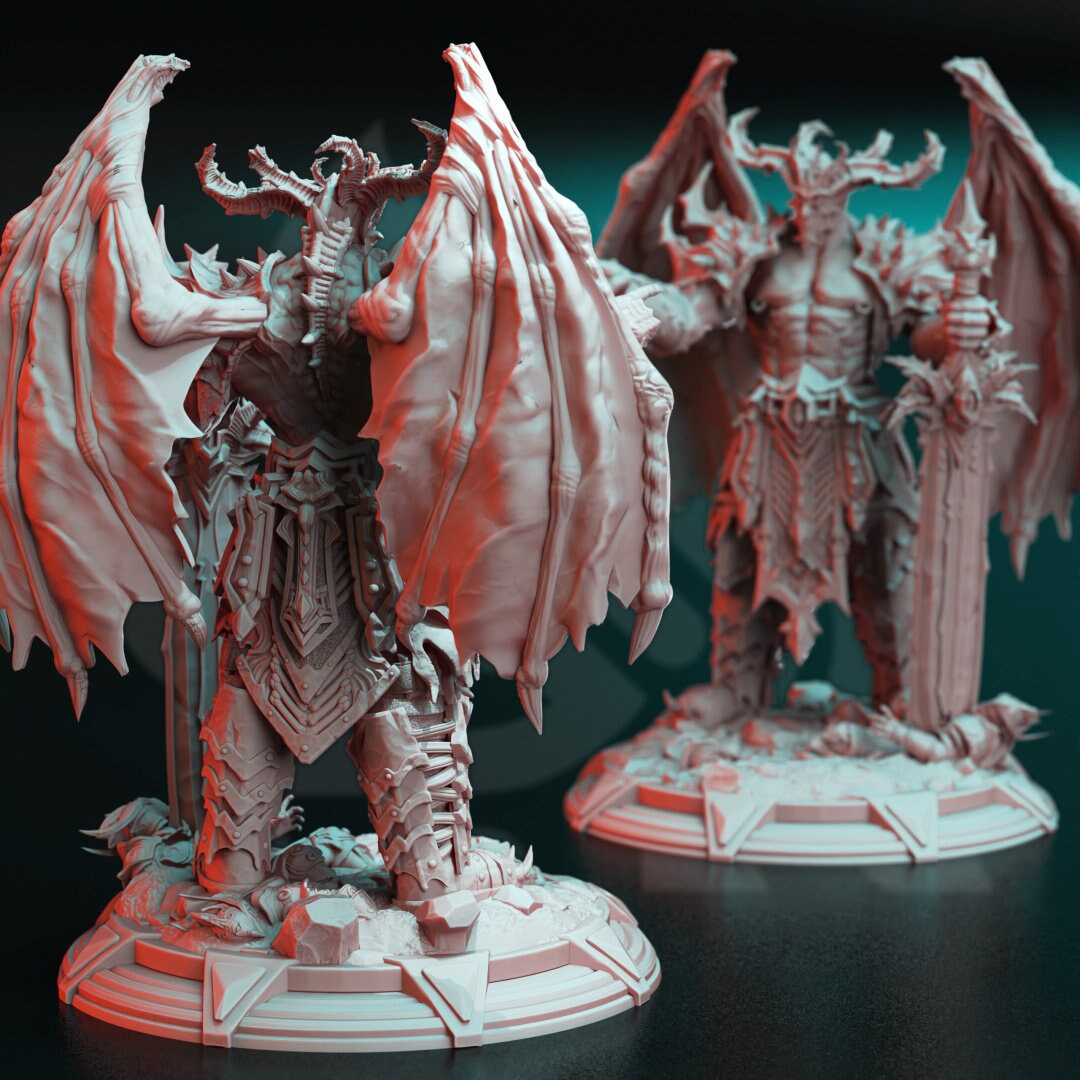 Arch Devil Resin Miniature Figure alternate view 3