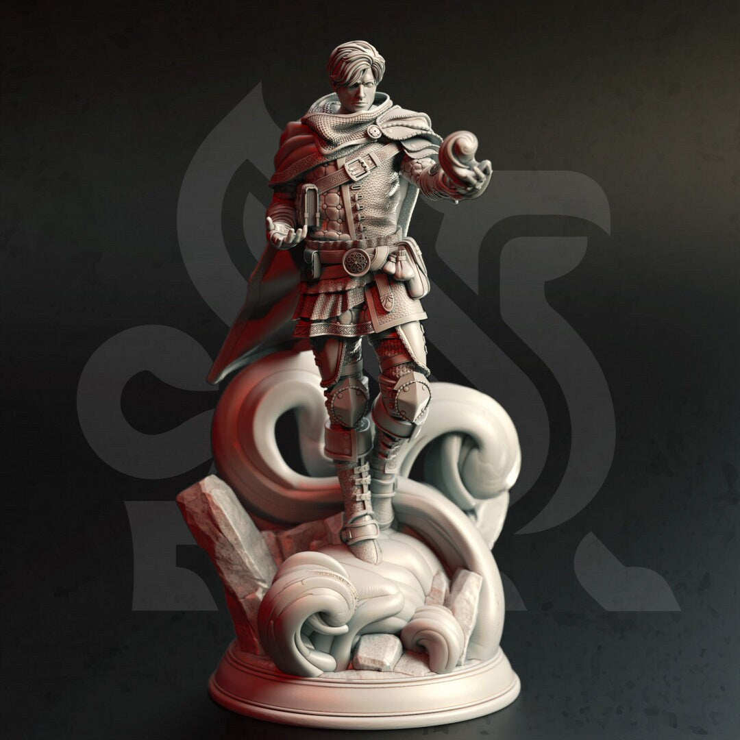 Human Psionic Resin Miniature Figure alternate view 3