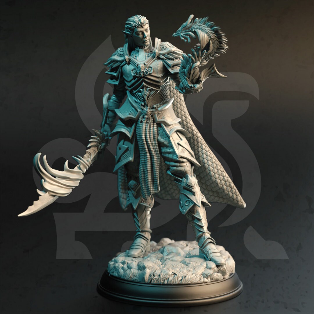 High Elf Spellblade Resin Upgrade Parts alternate view 3