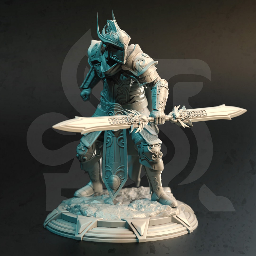 High Elven Vanguards Resin Miniature Figure alternate view 3