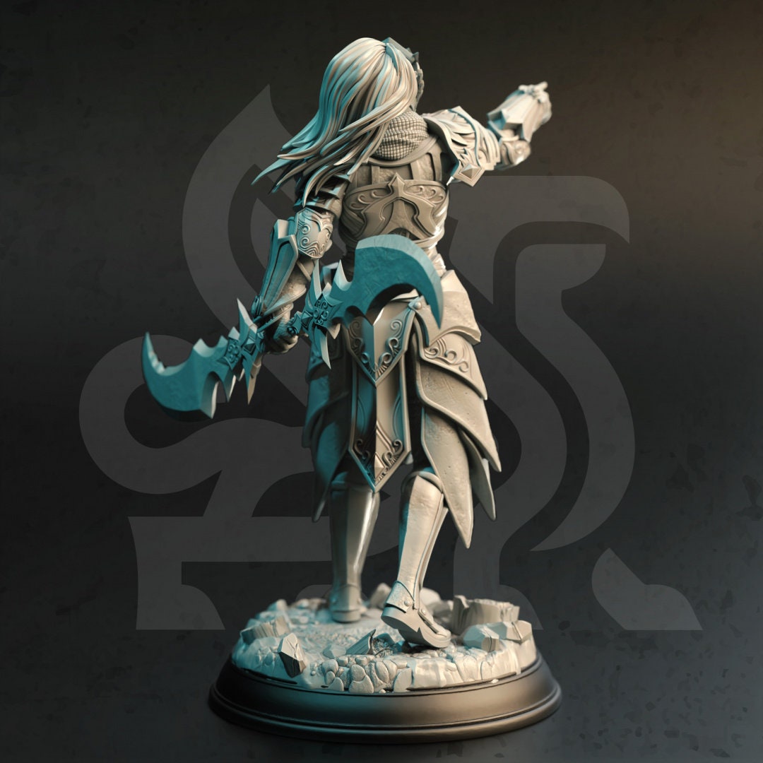 High Elf Commander Resin Boss Miniature alternate view 2
