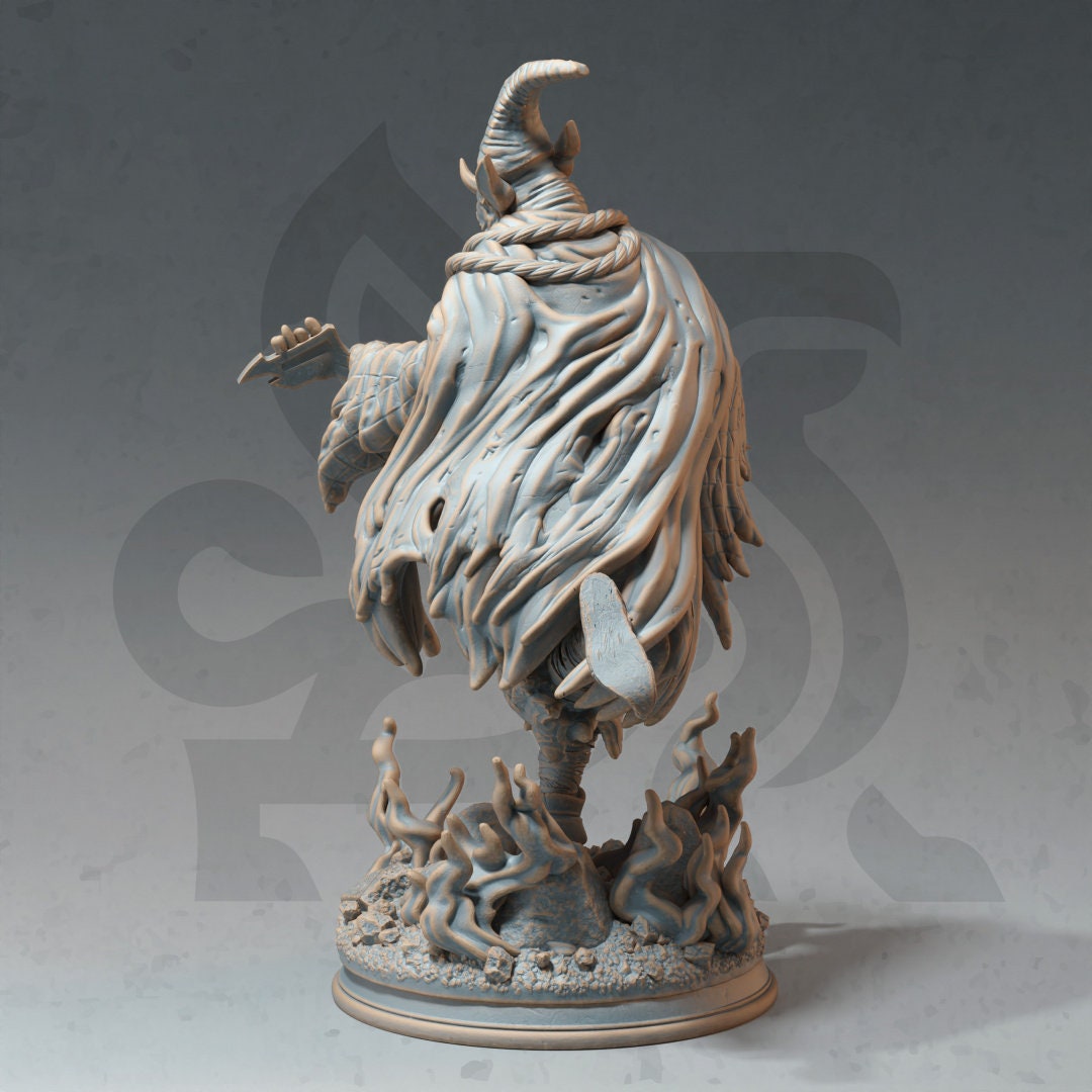 Demonic Jester Resin Boss Miniature alternate view 2