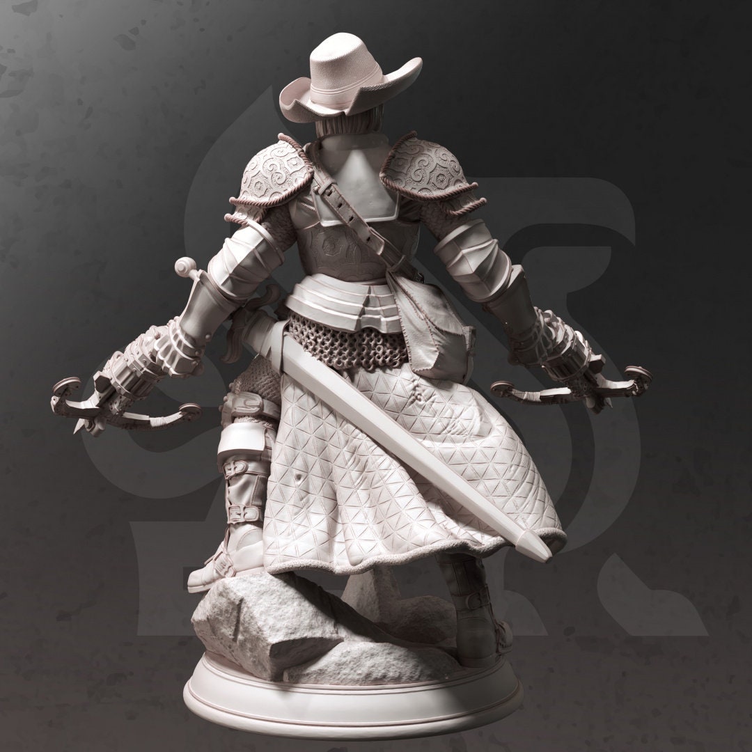 Blood Hunter Resin Miniature Figure alternate view 2