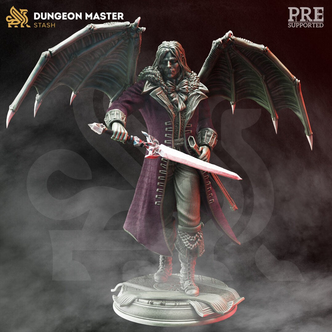 Noble Vampire Resin Miniature Figure product image