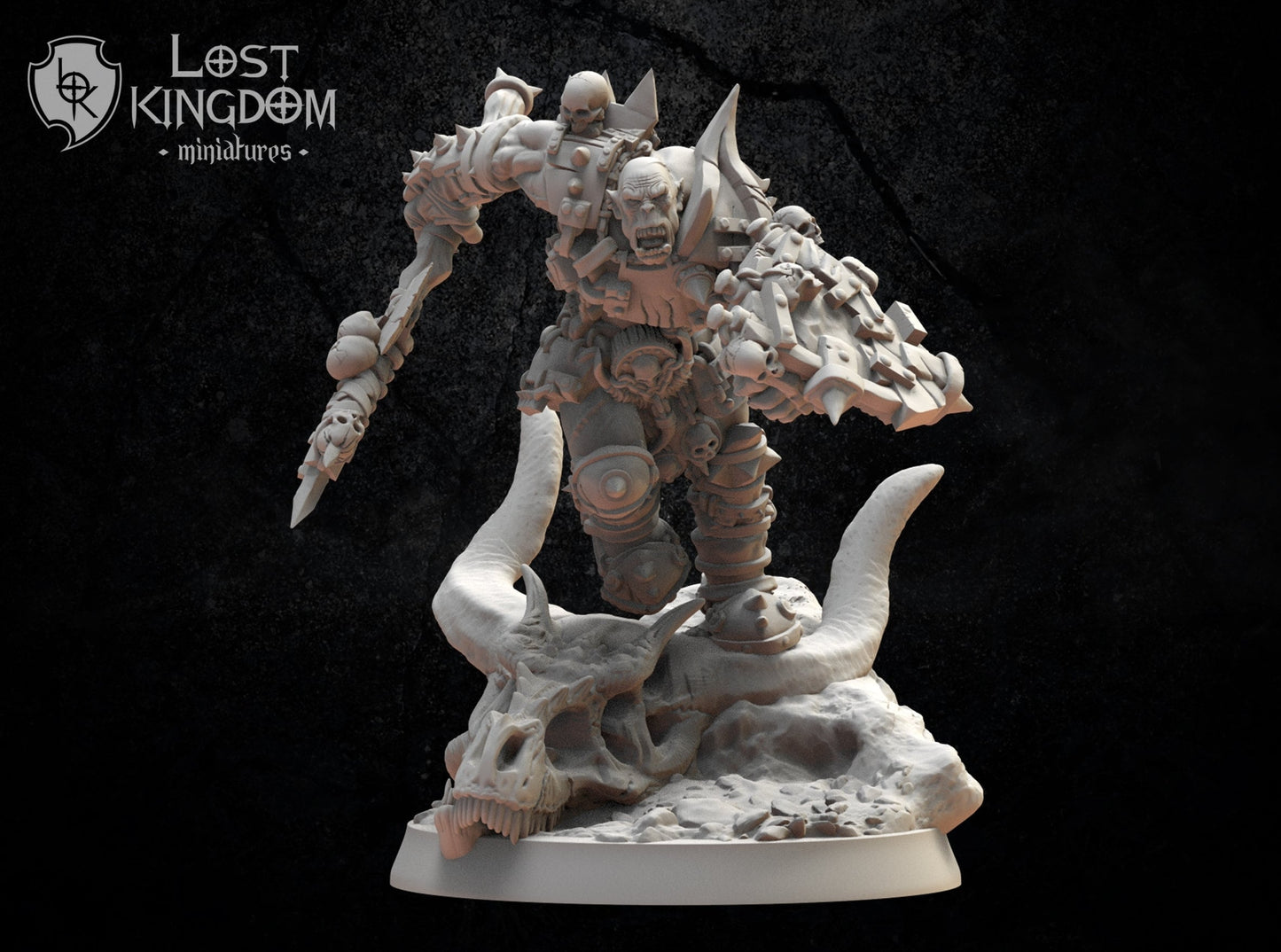 Berserker Orc Resin Boss Miniature product image