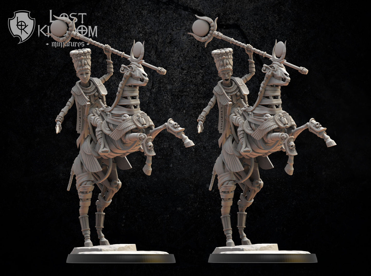 Nefertari, The Priestess Resin Boss Miniature product image