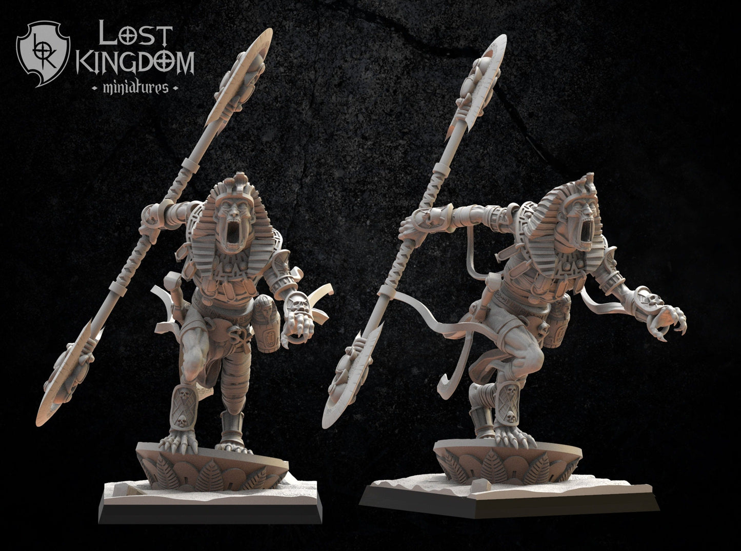 Imsety, Canoptek Guard Hero Resin Boss Miniature product image