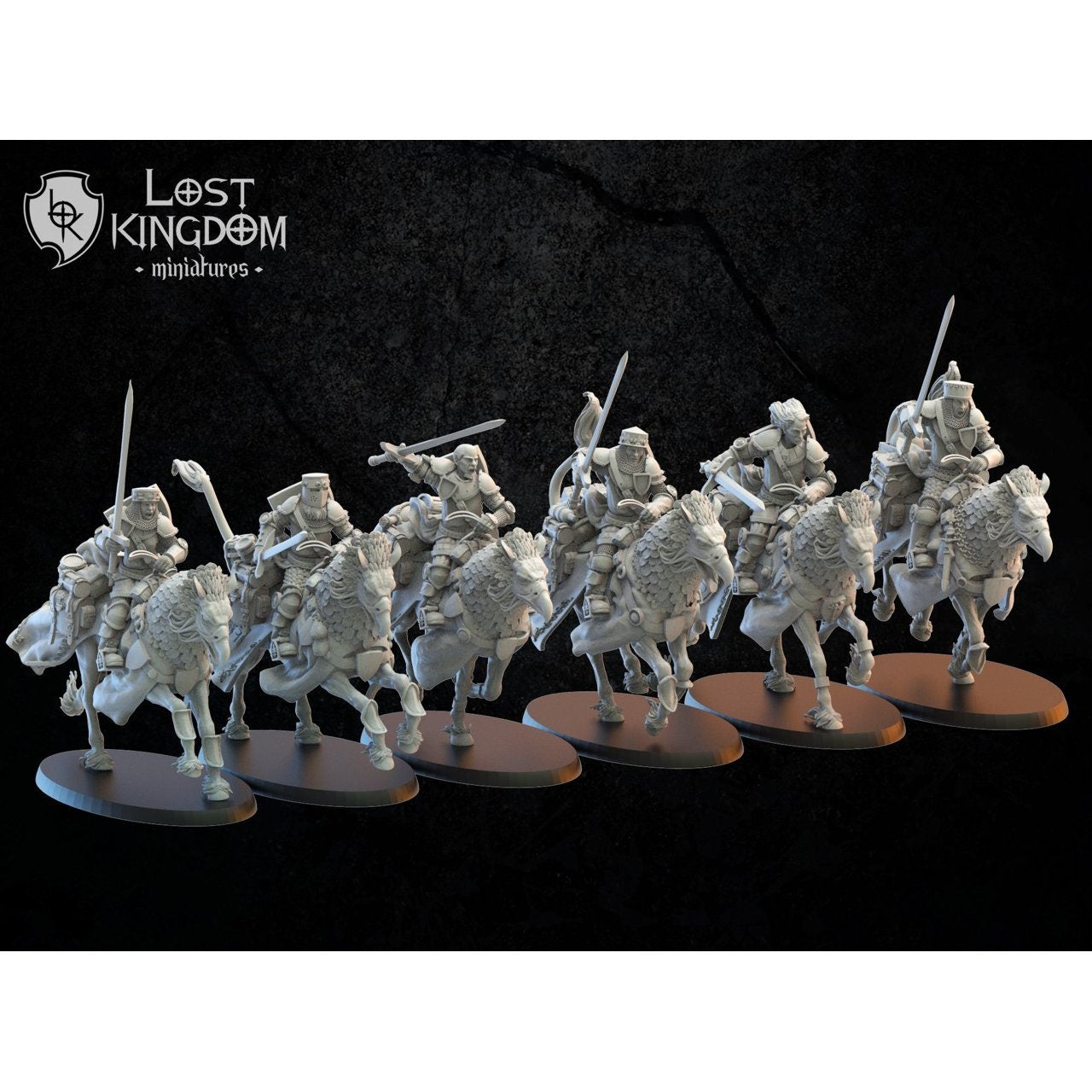 Mounted Rangers x6 Resin Vehicle Miniatures product image