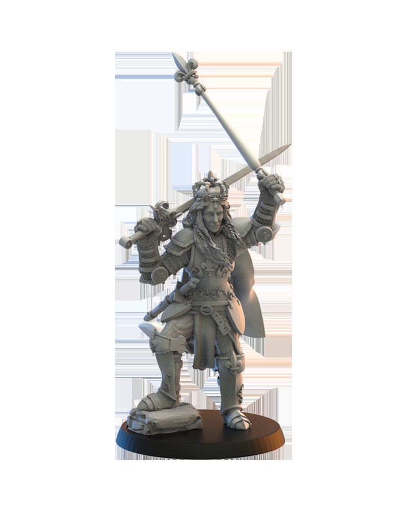 Mismeria, Queen of Mercia Resin Boss Miniature product image