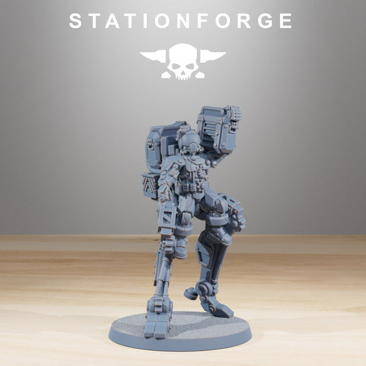 Scavenger Wayfarers x5 Resin Miniatures Set alternate view 2