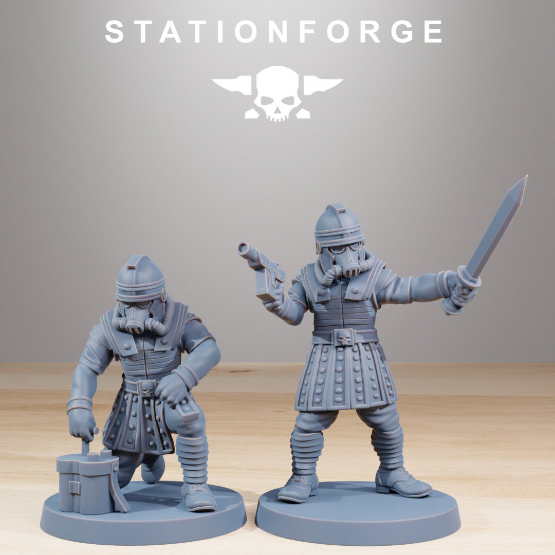 GrimGuard Vexillatio x10 Resin Miniatures Set alternate view 5