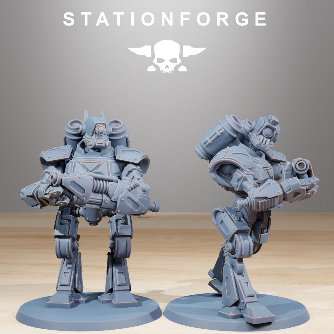 Scavenger Mechanods x10 Resin Vehicle Miniatures alternate view 5