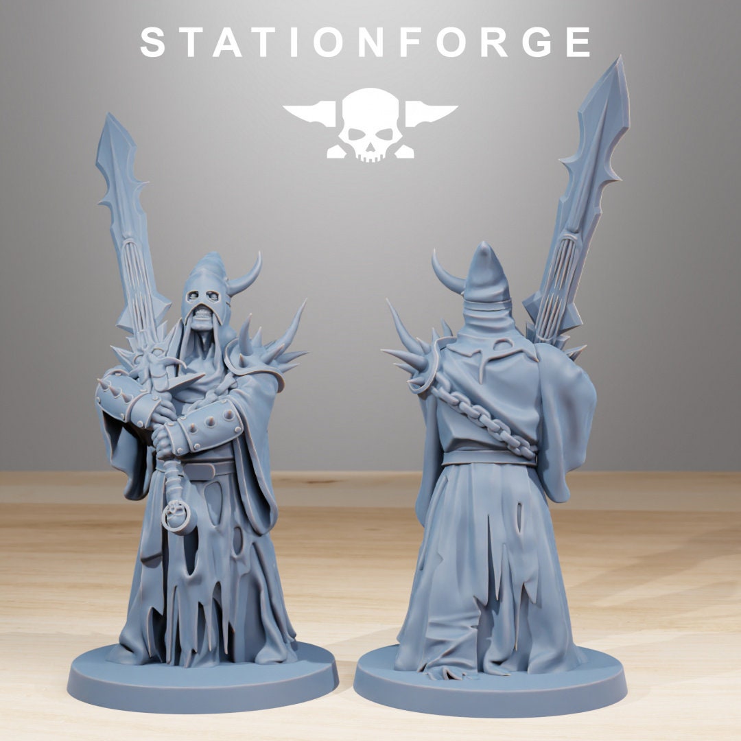 Corrupted Guard Fanatics x10 Resin Miniatures Set alternate view 5
