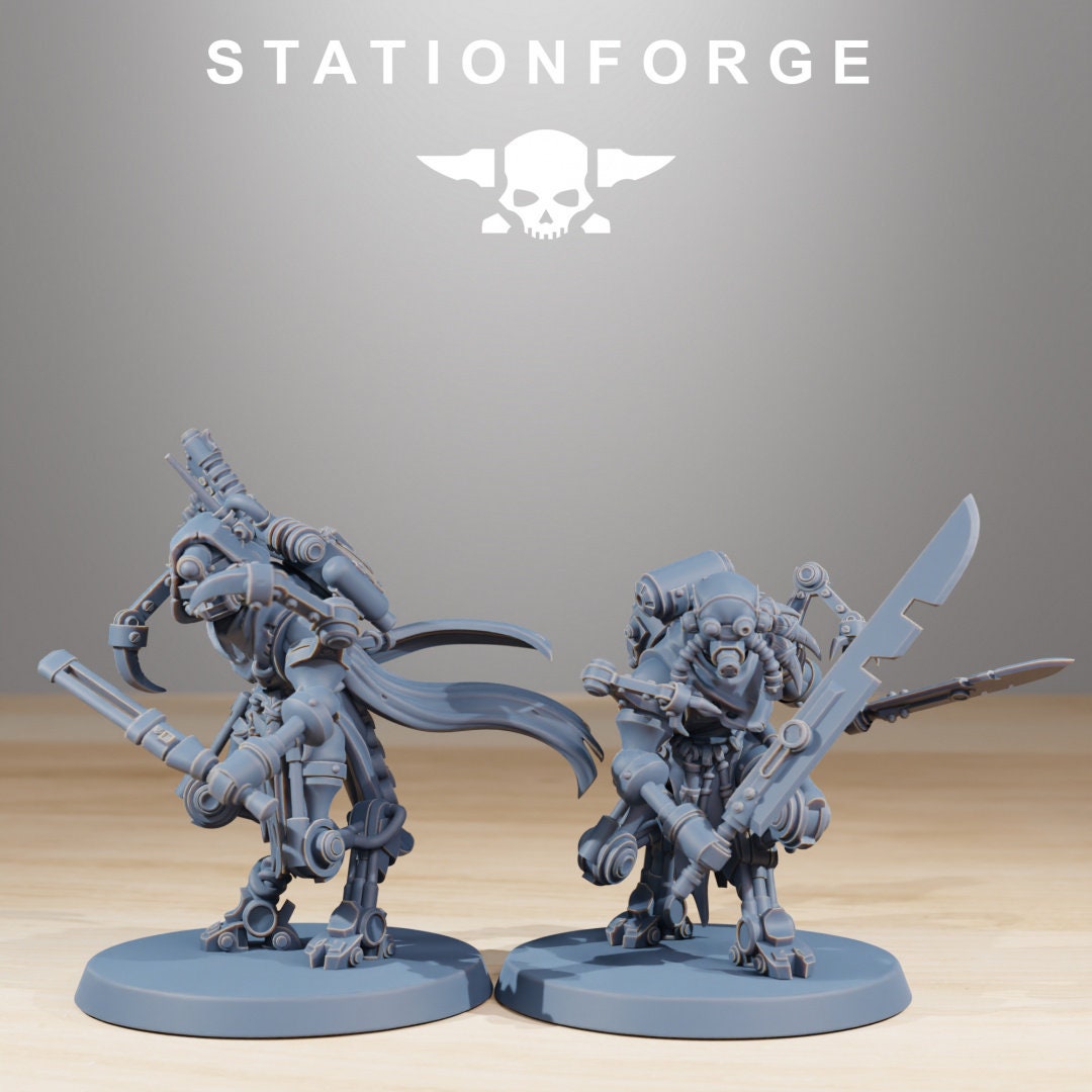 Scavenger Runners x10 Resin Miniatures Set alternate view 5