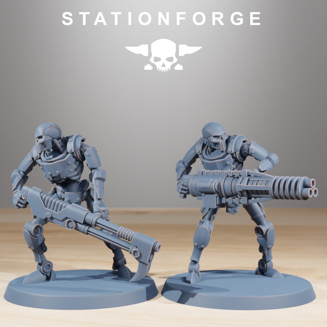 Astronet Infantry x10 Resin Miniatures Set alternate view 5