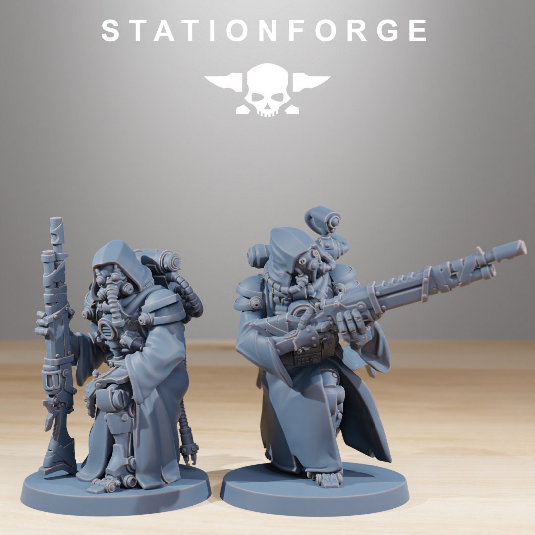 Scavenger Hunters x10 Resin Miniatures Set alternate view 5
