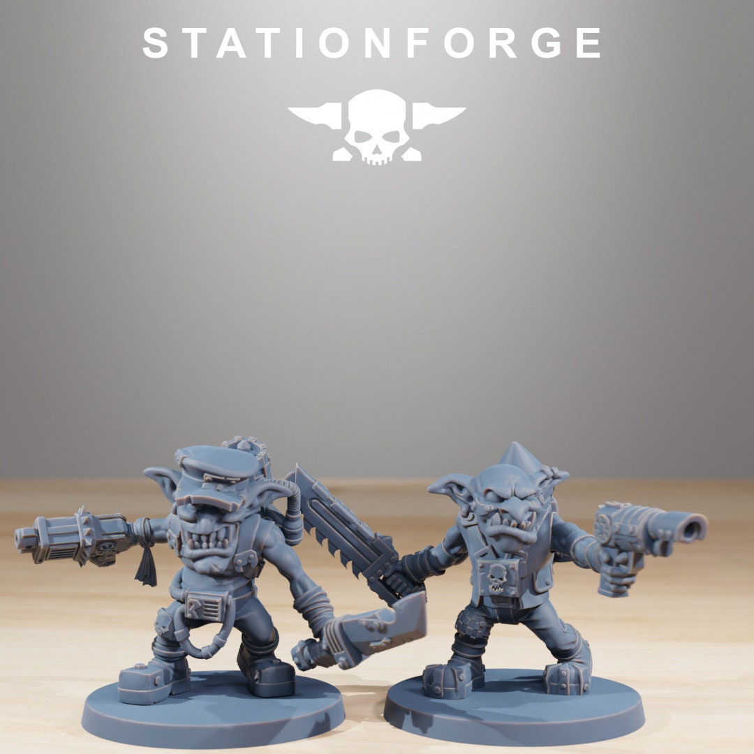 Gobs Jesters x10 Resin Miniatures Set alternate view 5
