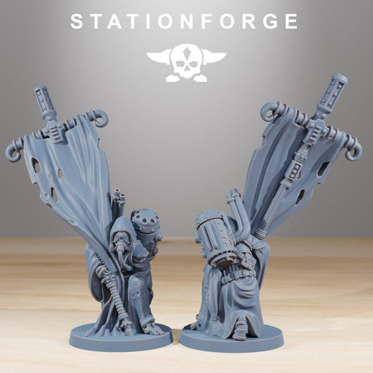 Scavenger Cultists x5 Resin Miniatures Set alternate view 2