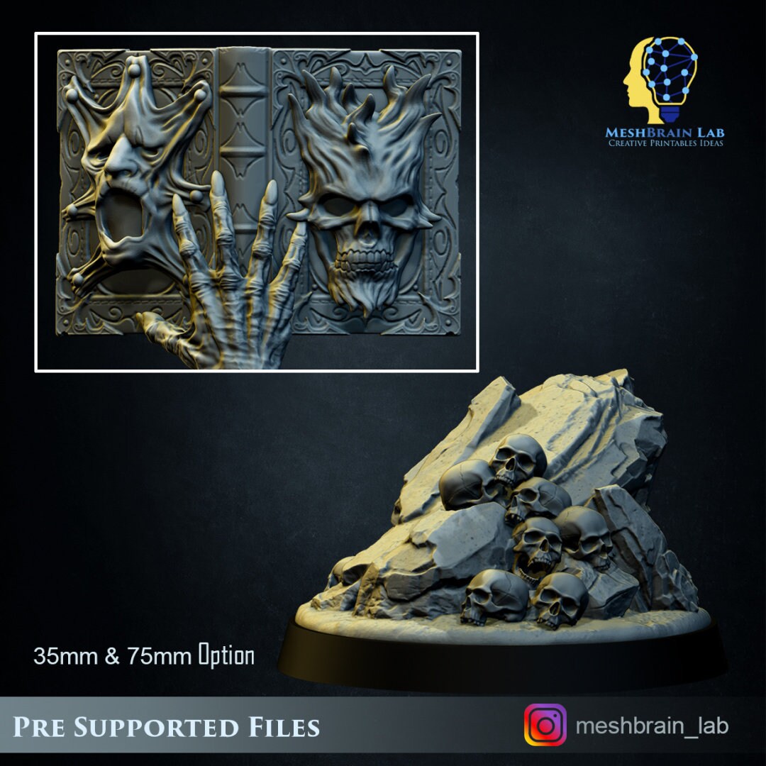Lich Lord Resin Boss Miniature alternate view 5