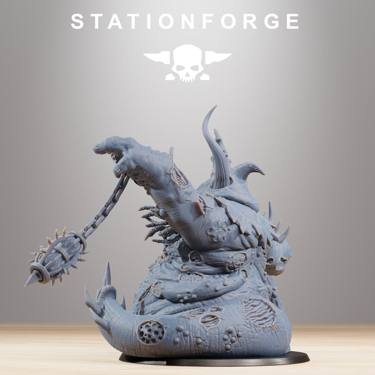 Corrupted Guard Sporeus Resin Miniature Figure alternate view 5