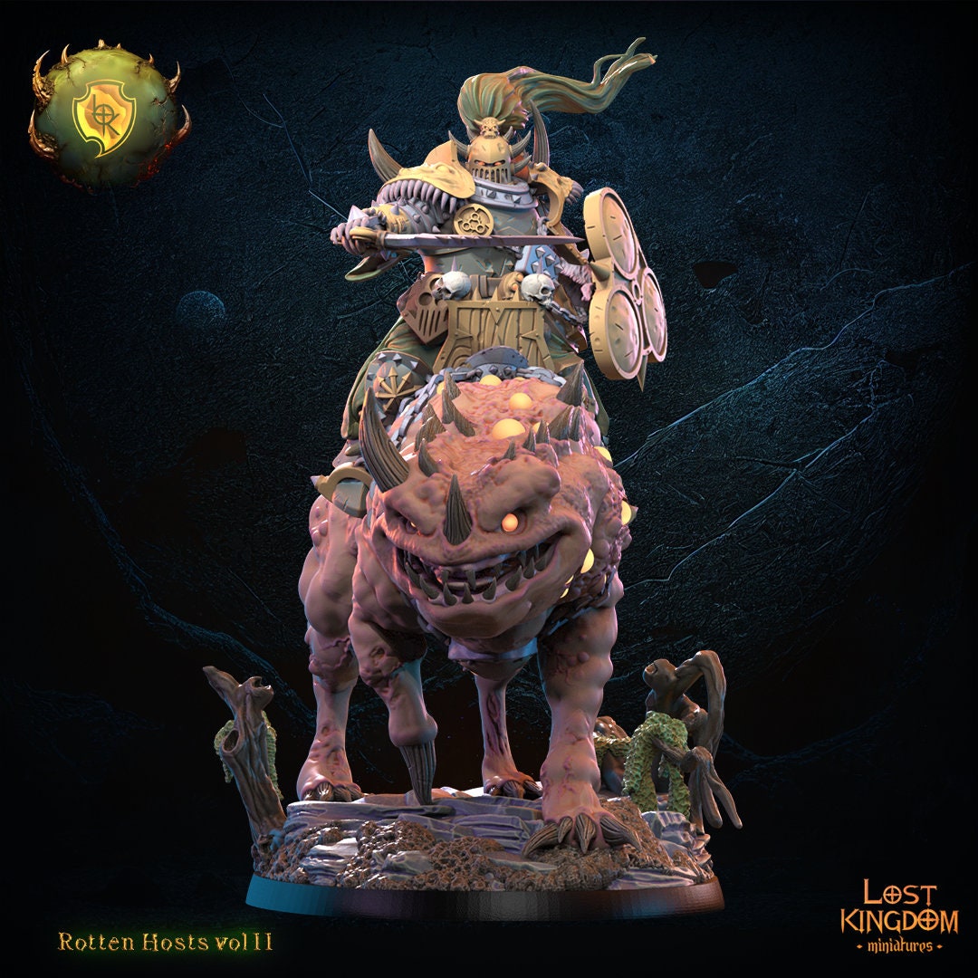 Volnir the Creeper on Rotten Beast Resin Boss Miniature product image