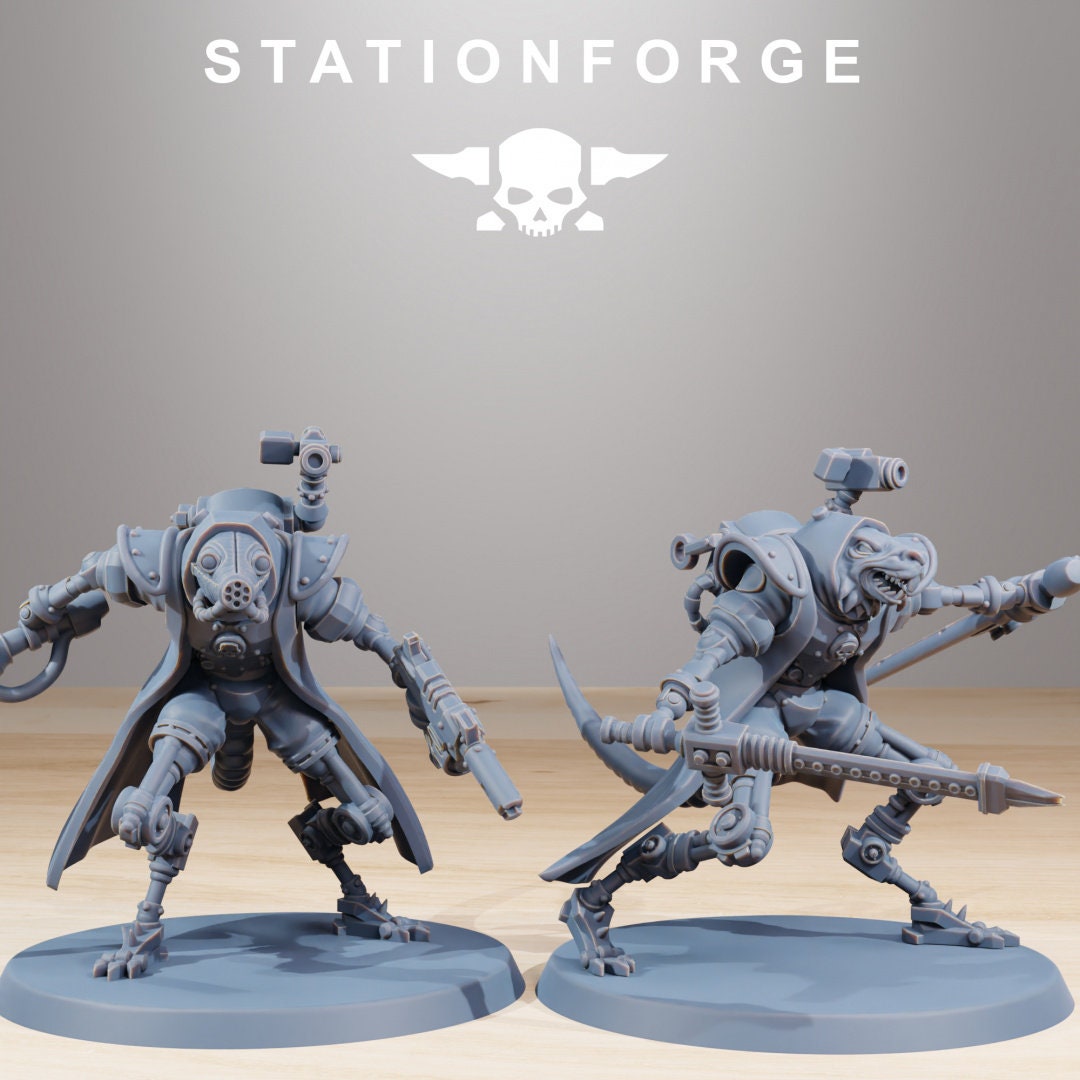 Raticus Curdsters x10 Resin Miniatures Set alternate view 5
