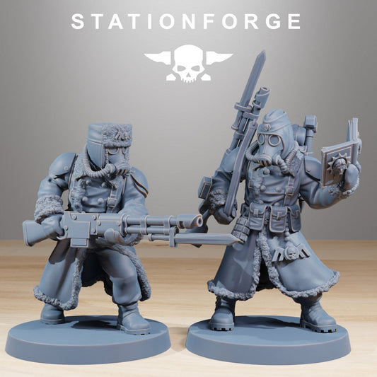 GrimGuard Frostwatch x10 Resin Miniatures Set alternate view 2