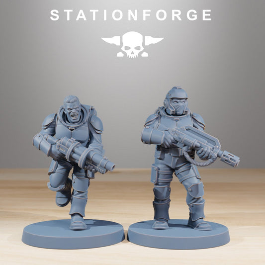 Vaskar Infantry Build Kit Resin Miniature Figure alternate view 2