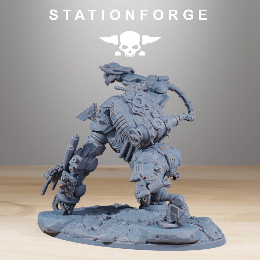 Orkaz Kong Resin Miniature Figure alternate view 3