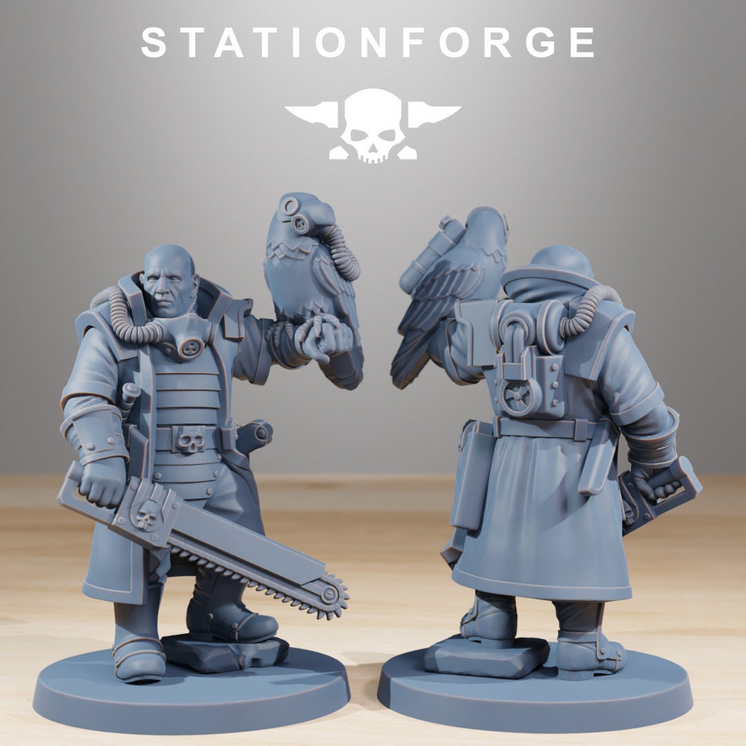 National Guard Captain Julius Resin Miniature Figure product image
