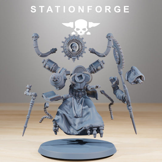 Scavenger Cultist Leader Resin Miniature Figure alternate view 2
