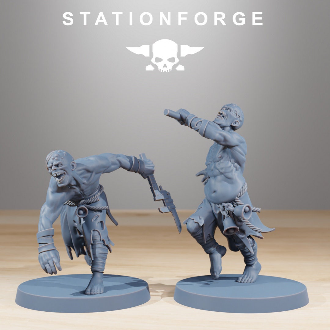 Corrupted Guard Walkers x11 Resin Upgrade Parts alternate view 5