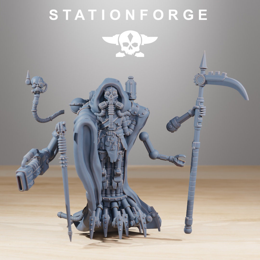 Scavenger Reaper Resin Miniature Figure alternate view 3