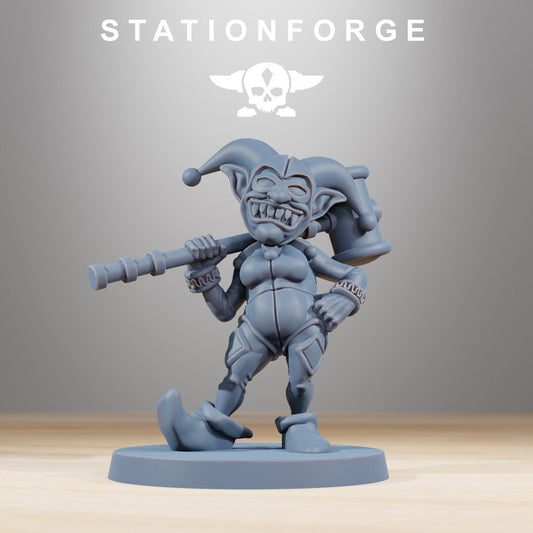 Orkaz Mobsta Resin Miniature Figure alternate view 2