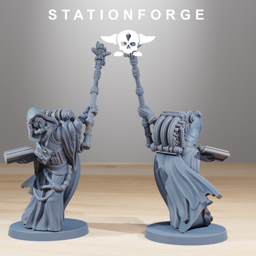 Scavenger Cultists x5 Resin Miniatures Set alternate view 5