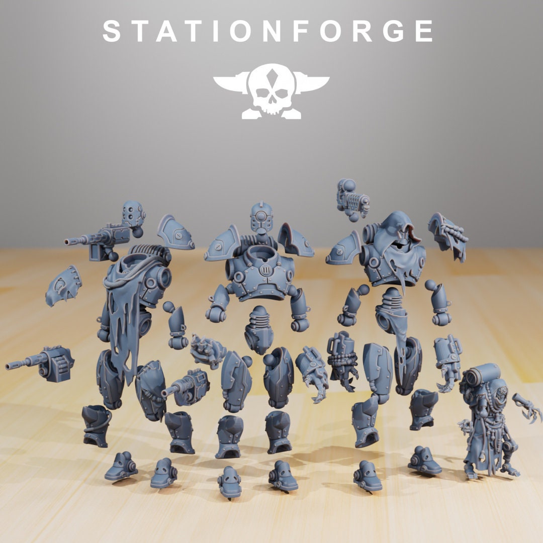 Scavenger Droitex Mk2 Resin Miniature Figure alternate view 5