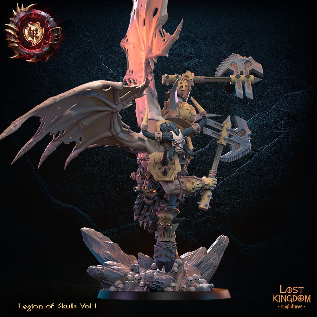 Daemon Prince of the Legion Resin Upgrade Parts product image