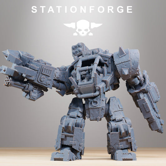 Ork Walkantor Resin Miniature Figure alternate view 2