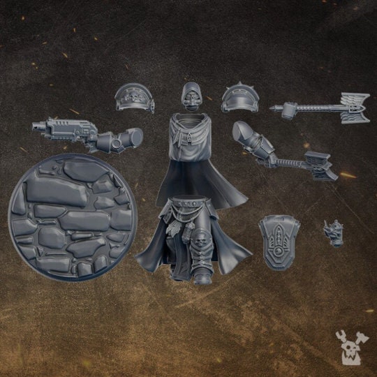 Sir Gawein Resin Miniature Figure - DakkaDakka Miniatures alternate view 2