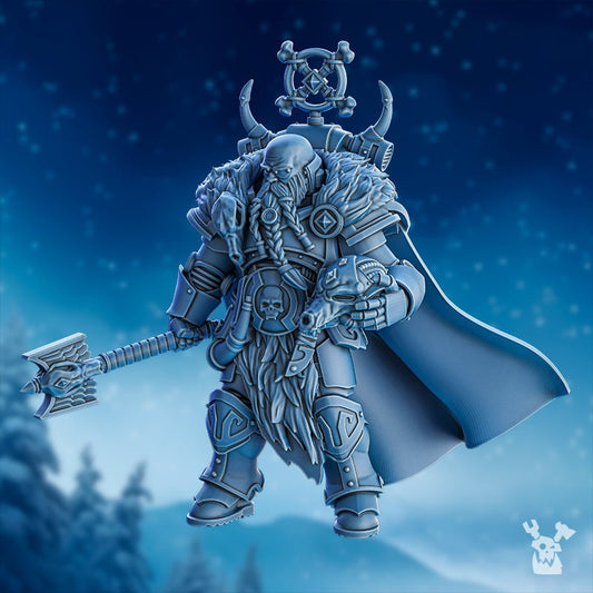Ulfrik Thunder Voice Resin Miniature Figure alternate view 2