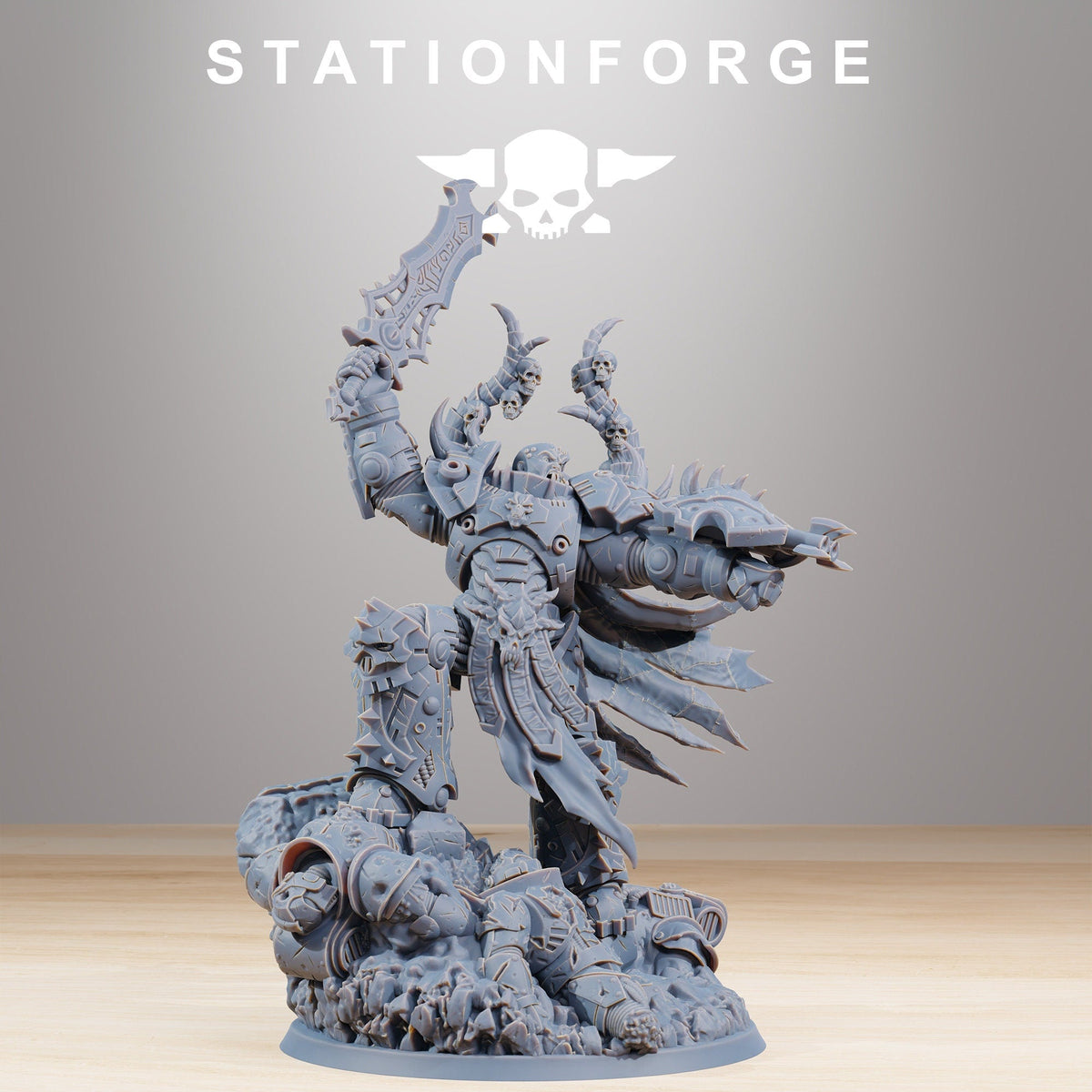 Corrupted Archon Resin Miniature Figure alternate view 3