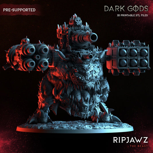 RipJawz Resin Miniature Figure alternate view 2
