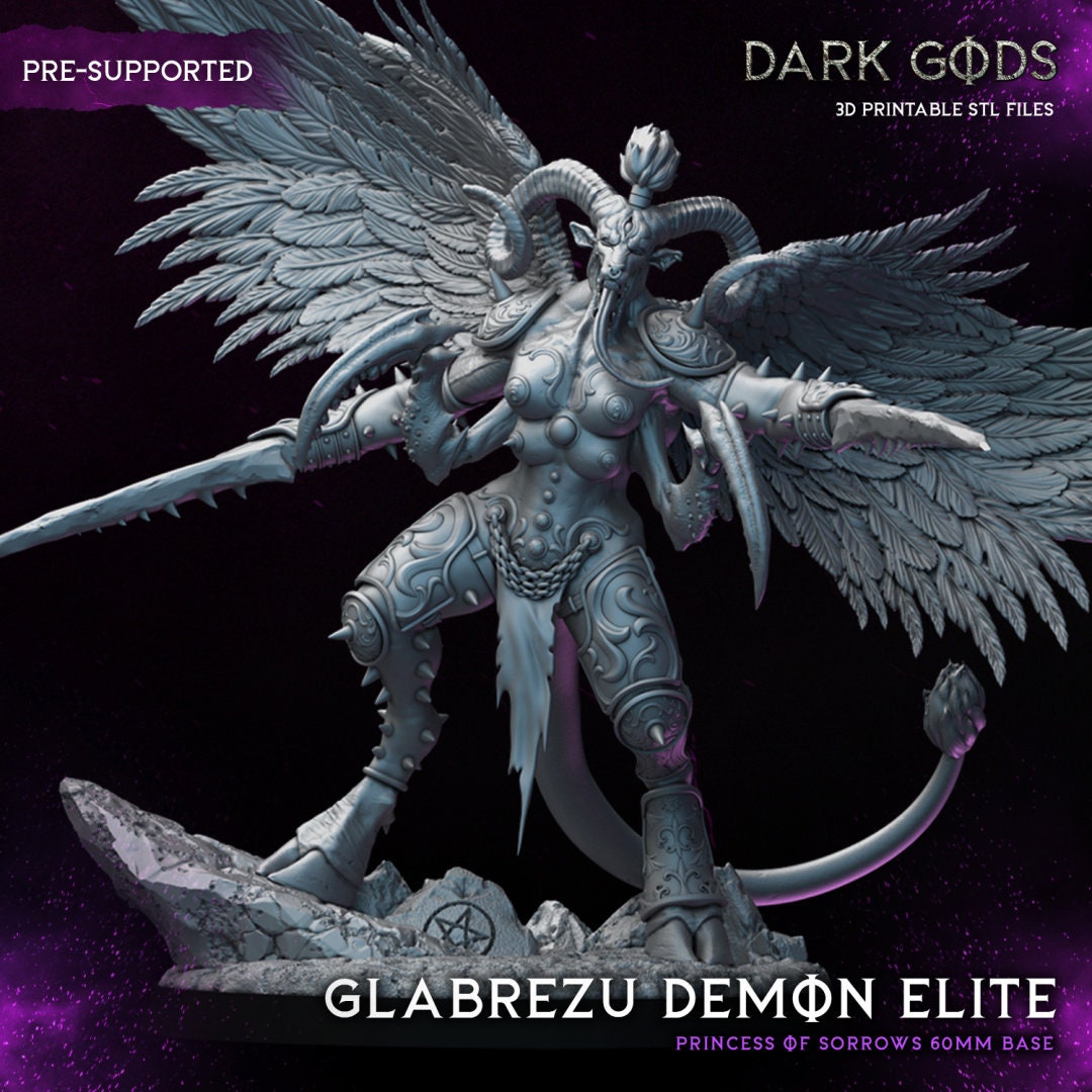 Demon Elite Resin Boss Miniature product image